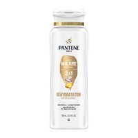 Dầu Gội & Xả Dưỡng Ẩm, 2 in 1 Shampoo & Conditioner, Daily Moisture Renewal, 12 fl oz (355ml) - PANTENE