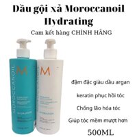 Dầu gội xả dưỡng ẩm Moroccanoil HYDRATION Hydrating 500ml (Hàng chính hãng)
