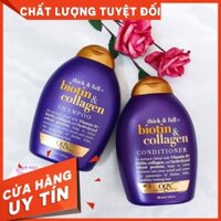 Dầu Gội Xả Dưỡng Dày Tóc Biotin Collagen 385ml