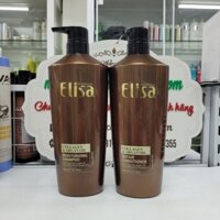 Dầu Gội Xả Elisa Argan Collagen phục hồi mềm mượt 500ml - 800ml
