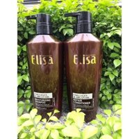Dầu Gội Xả Elisa Argan Collagen phục hồi mềm mượt 800ml