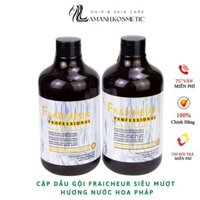 Dầu Gội Xả Fraicheur siêu mượt, phục hồi tóc mềm mượt giữ nếp, ngăn gàu, ngăn gẫy rụng ngăn dầu