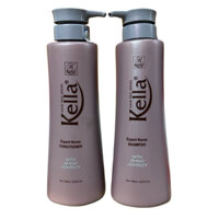 Dầu gội xả giúp phục hồi tóc hư tổn Kella Expert Nurse 780mlx2