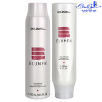 Dầu gội xả Goldwell Elumen Wash Treat dành cho tóc nhuộm màu 250ml/200ml [ New ]