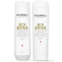 Dầu Gội Xã Goldwell Phục Hồi Tóc Hư Tổn 250ML