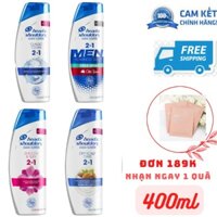 Dầu Gội  Xả Hạnh Nhân 2In1 Dry Scalp Care Head & Shoulders 400Ml