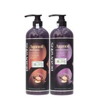 DẦU GỘI XẢ, HẤP Ủ, DƯỠNG TÓC BERDYWINS ARGAN COLLAGEN COMPLEX SIÊU MƯỢT, GIẢM GÃY RỤNG