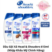 Dầu Gội Xả Head & Shouders 370ml/400ml/613ml (Nhập Khẩu Mỹ Chính Hãng)