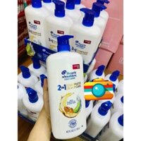 Dầu gội xả Head Shoulders 2 in 1 Complete Scalp Care Hạnh nhân và táo ngăn ngừa gàu