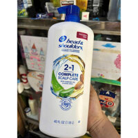 Dầu gội xả Head & Shoulders 2in1 Complete Scalp Care 1.18L {Hàng Mỹ}