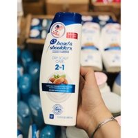 Dầu Gội Xả Head & Shoulders Dry Scalp Care with Almond Oil 2 in 1 (400ml)