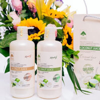 Dầu Gội Xả hương dừa cao cấp kích mọc tóc Kendy 800ml