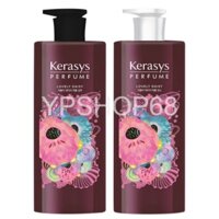 Dầu gội xả hương nước hoa Kerasys Perfume hương cúc rừng và xạ hương Hàn Quốc 600ml