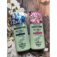 Dầu gội xả Kaminomoto ngăn ngừa rụng tóc và hỗ trợ phục hồi hư tổn 300ml Nhật Bản