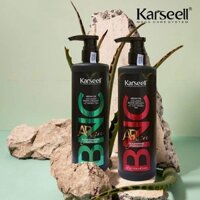 Dầu gội xả KARSEELL BNC ARGAN 500ML phục hồi giữ màu chống lão hóa da đầu - Bộ Dầu Gội Cặp cân bằng độ PH siêu mềm mượt