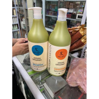 Dầu Gội Xả Kelsey Argan Organic Protein Karatin 800ml Thơm Mềm Mượt Phục Hồi Tóc