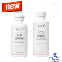 Dầu gội xả Keune CARE KERATIN SMOOTH 300ml/250ml - NK
