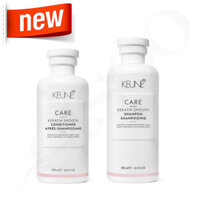 Dầu gội xả Keune CARE KERATIN SMOOTH 300ml/250ml