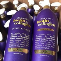 Dầu gội - xả khích thích mọc tóc Biotin & Collagen 750ml