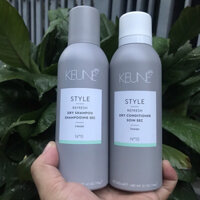 Dầu Gội xả Khô cao cấp KEUNE Dry Style 200mlx2 - new 2023