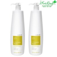 Dầu gội xả Lakme K.Therapy Repair phục hồi tóc hư tổn 1000mlx2 ( MK )