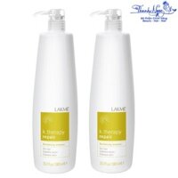 Dầu gội xả Lakme K.Therapy Repair phục hồi tóc hư tổn 1000mlx2 [ TN ]