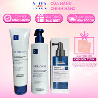 Dầu gội xả L'o.real và tinh chất chống rụng, kích thích mọc tóc SERIOXYL 250ml/150ml/90ml giảm rụng tóc | HAIRSHOP MINRY