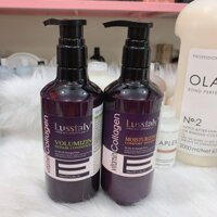 Dầu Gội Xả Lusstaly vitamin E dưỡng ẩm phục hồi tóc chống rụng 500ml (Hàng chính hãng)