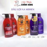 Dầu Gội Xả Missen 💝FREESHIP💝 Dầu Gội Hàn Quốc Phục Hồi Tóc - Chăm Sóc Tóc SP24