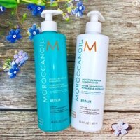 DẦU GỘI XẢ MOROCCANOIL MOISTURE REPAIR SHAMPOO PHỤC HỒI ĐỘ ẨM 500ml x 2