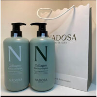 dầu gội xả nadosa collagen biotin complex giúp mềm mượt tóc,mùi thơm lưu hương lâu