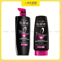 DẦU GỘI XẢ NGĂN GÃY RỤNG LOREAL - Elseve Fall Resist 3X Shampoo