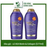 Dầu gội - xả OGX Biotin & Collagen (577ml)