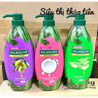 Dầu Gội Xả Palmolive Naturals Hương Dầu Dừa / Dầu Oliu & Tinh chất Keratin Giúp Tóc Suôn Mượt Óng Ả (600ml)