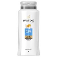 Dầu gội & xả Pantene Pro-V Classic Clean 2IN1 Shamppo & Conditioner 750 ml