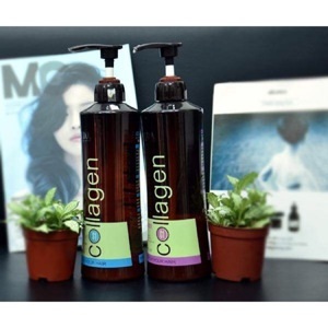Dầu gội xả phục hồi Collagen Haneda - 785ml