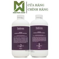 Dầu gội xả phục hồi hư tổn đa tầng tái tạo nang tóc Batious Repairing Nourishing tím 500ML