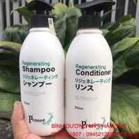 Dầu gội xả phục hồi tóc hư tổn Prosee Regenerating 500mlx2 (2026)
