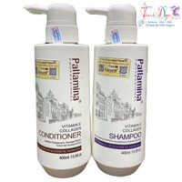 Dầu gội xả phục hồi tóc hư tổn Pallamina Collagen Keratin Complex 400mlx2 - TN