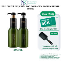 Dầu Gội Xã Phục Hồi Tóc Collagen Sophia Repair 500ml