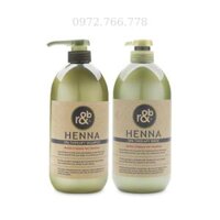 DẦU GỘI XẢ r&b HENNA DƯỠNG MÀU TÓC NHUỘM 1000ML