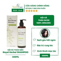 Dầu Gội Xả Royal Herbal Shampoo Naturecare 300ml