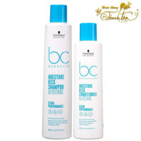 Dầu gội xả Schwarzkopf BC Bonacure Hualuron Moisture Kick Micellar giữ ẩm tóc khô 250ml/200ml [ TT ]