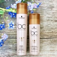 Dầu gội xả Schwarzkopf BC Bonacure Q10+ Time Restore Micellar trẻ hóa tóc yếu dễ gãy rụng 250ml/200ml(NEW-2025)