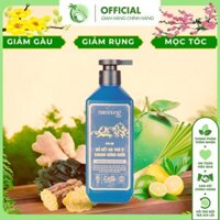 Dầu Gội Xả Serum Thảo dược Nam Nung xanh dương ngăn ngừa gàu, rụng, giúp tóc chắc khỏe, suôn mượt