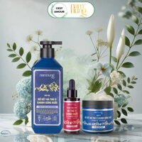 Dầu Gội xả Serum Thảo dược Nam Nung Xanh Dương ngăn ngừa gàu, rụng, giúp tóc chắc khỏe, suôn mượt