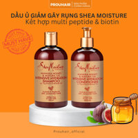 DẦU GỘI XẢ SHEA MOISTURE MAUNKA HONEY& MAFURA OIL CHO TÓC KHÔ XƠ KHÁT ẨM