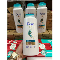 Dầu gội, xả siêu dưỡng ẩm hàng ngày dành cho tóc khô, hư tổn Dove daily moisture 603 mL [Mỹ]