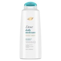 Dầu gội, xả siêu dưỡng ẩm hàng ngày dành cho tóc khô, hư tổn Dove daily moisture 603 mL [Mỹ]