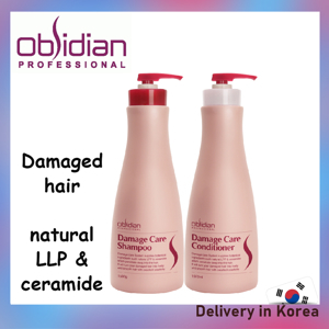 Dầu gội xả tái tạo tóc tổn thương Obsidian Korea - 1500ml